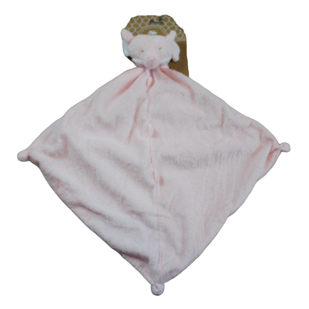 Angel Dear Elephant Pink Security Blanket Lovey Cuddle Baby Infant Girl Soft NWT